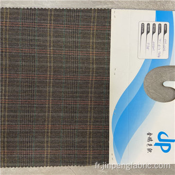 Tissu tissé teint de fil de fil spandex